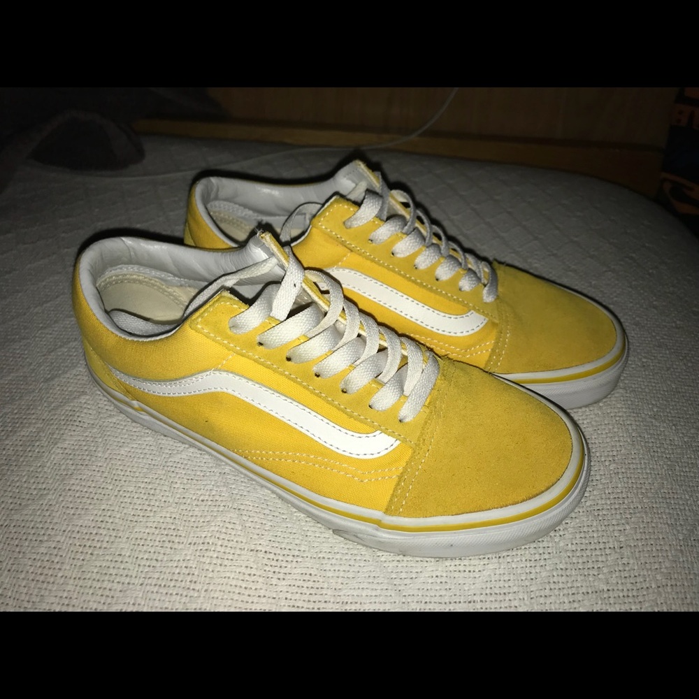 Yellow Old Skool Vans